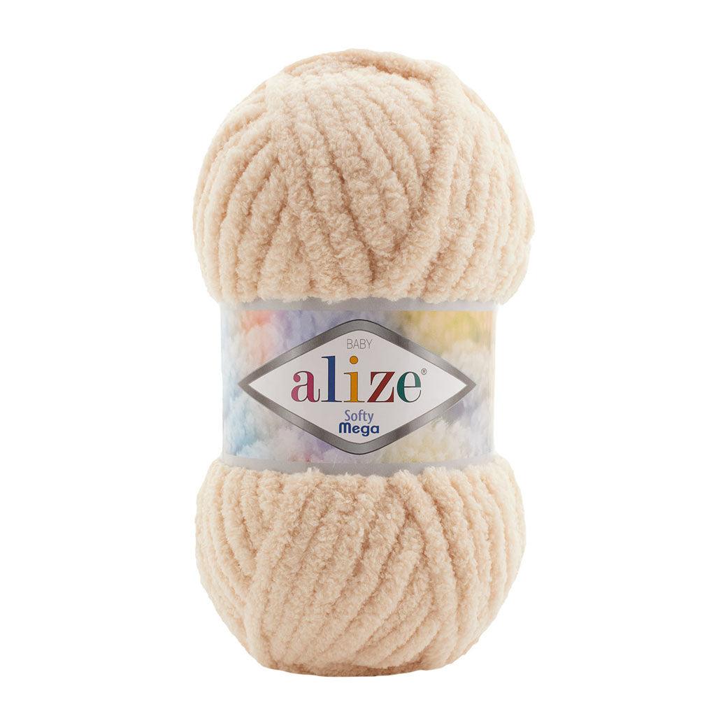 Alize - SOFTY MEGA 100% Micropolyester Yarn 100 g - 70 m Book Fanar