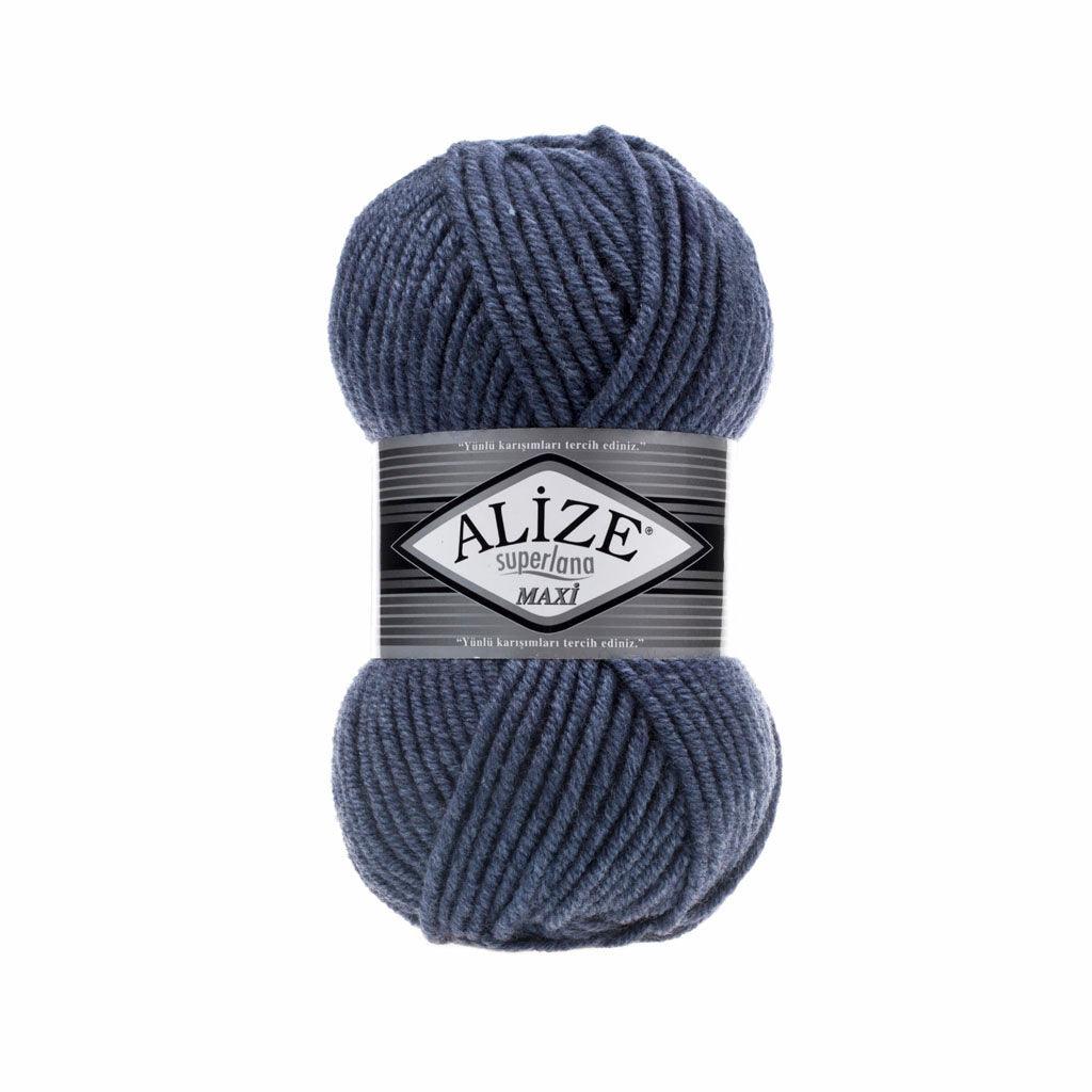 Alize - Superlana Maxi Yarn 75% acrylic 25% wool 100 g 109 yards