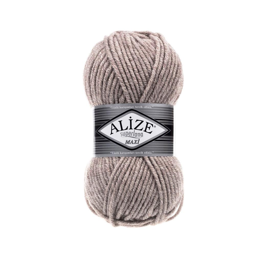 Alize - Superlana Maxi Yarn 75% acrylic 25% wool 100 g 109 yards