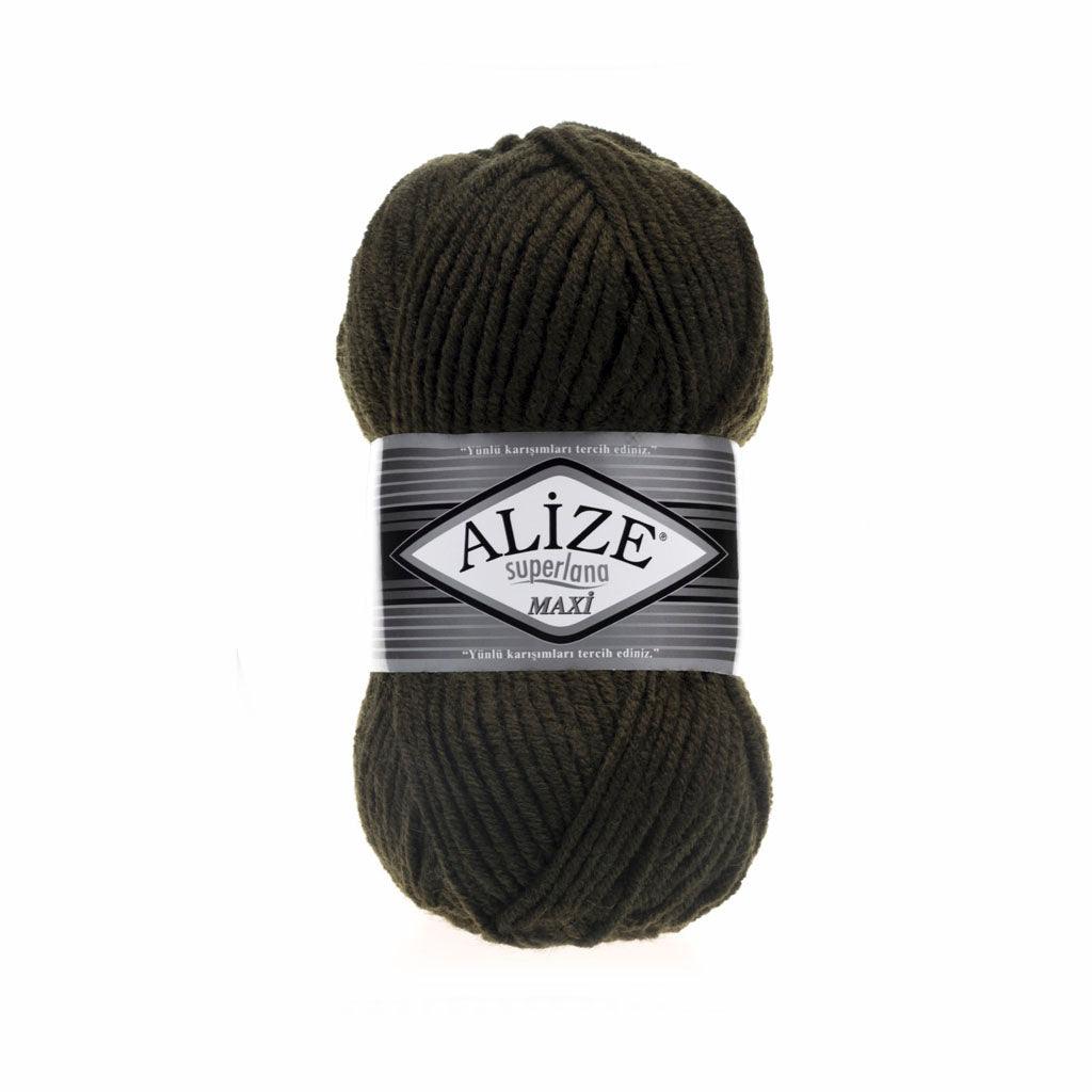 Alize - Superlana Maxi Yarn 75% acrylic 25% wool 100 g 109 yards