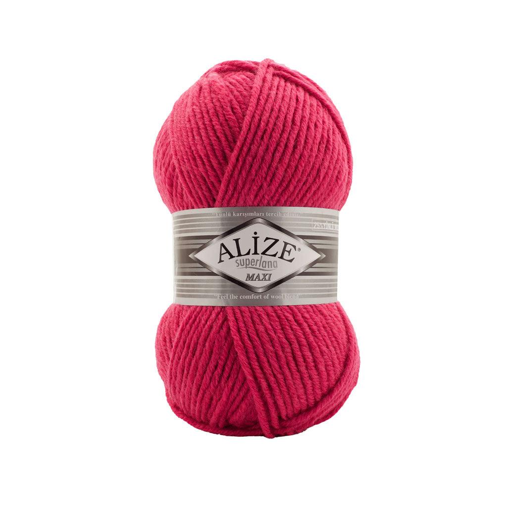 Alize - Superlana Maxi Yarn 75% acrylic 25% wool 100 g 109 yards