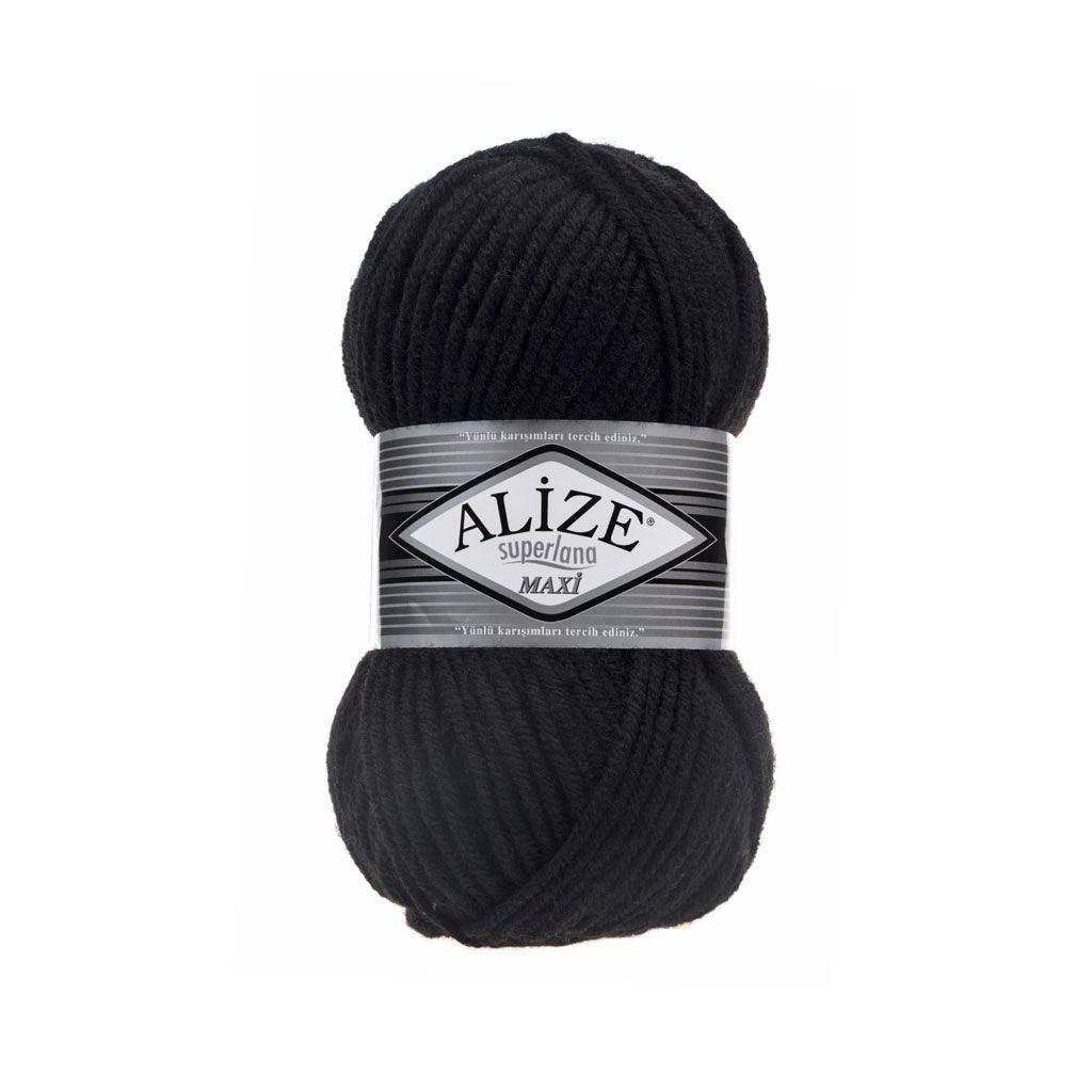 Alize - Superlana Maxi Yarn 75% acrylic 25% wool 100 g 109 yards