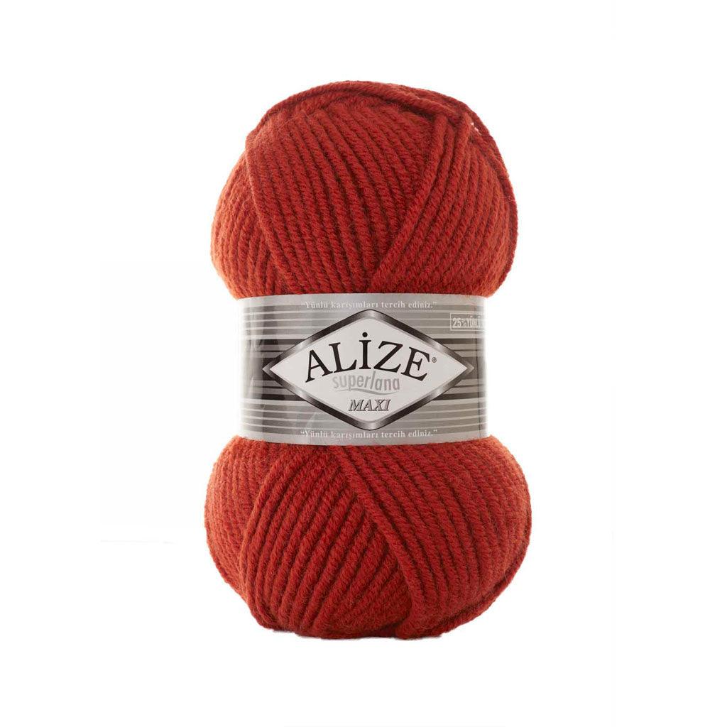 Alize - Superlana Maxi Yarn 75% acrylic 25% wool 100 g 109 yards