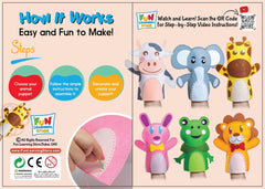 Animal Puppets DIY Kit - Create Your Animal Friends!