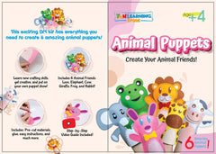 Animal Puppets DIY Kit - Create Your Animal Friends!