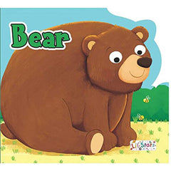 Animal Shaped Board Book Bear