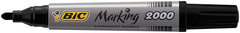 BiC PERMANENT MARKER 2000 BULLETIN TIP - BLACK