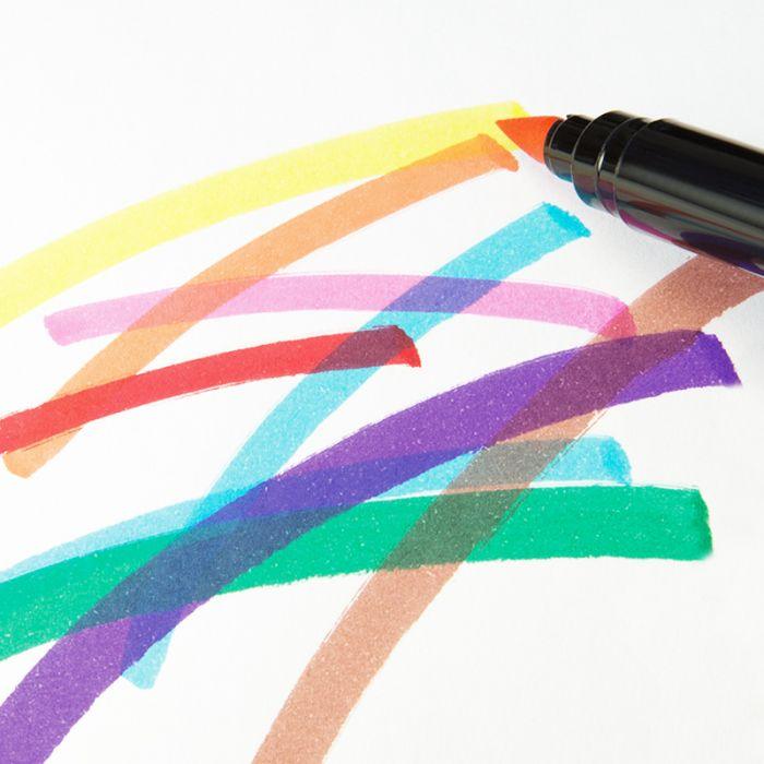 Box 10 Brush Tip FibrePens