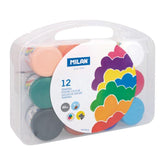 Box 12 Jars 40 ml Poster Paint Assorted Colors