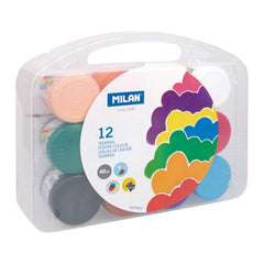 Box 12 Jars 40 ml Poster Paint Assorted Colors
