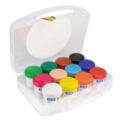 Box 12 Jars 40 ml Poster Paint Assorted Colors