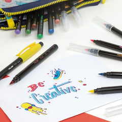 Box 24 Brush Tip FibrePens