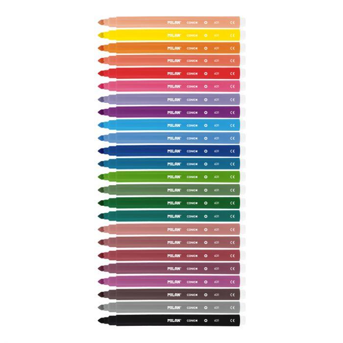 Box 24 Conical Tip FibrePens