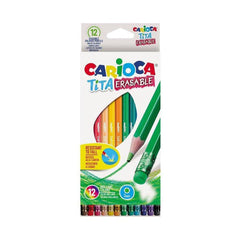 CARIOCA Tita Erasable 12pcs Colored Pencils
