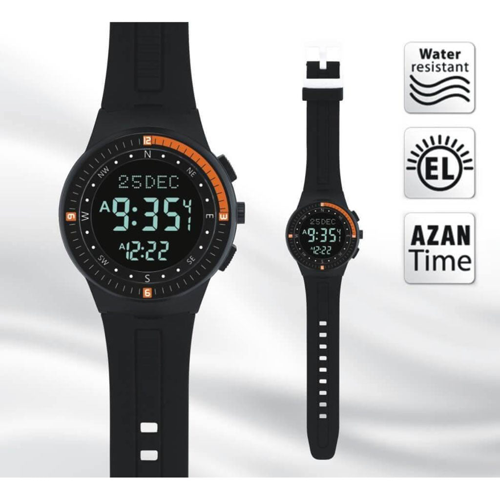 Al Harameen Azan Watch HA-6505BBB