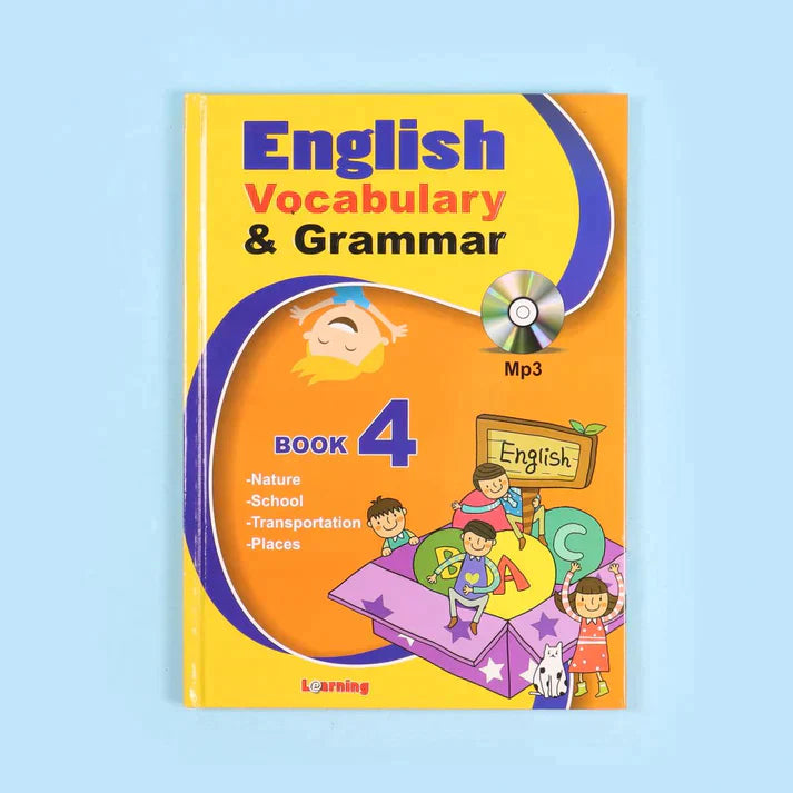 English Vocabulary & Grammar (6 Books + 6 CDs)