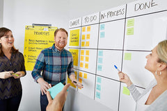 3M DEF4X3 Dry Erase Pole, 120 x 90 mm, White