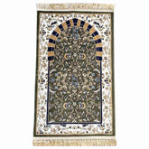 Kids Al Rawdah Mehrab Prayer Mat Green سجادة روضة المحراب للاطفال اخضر