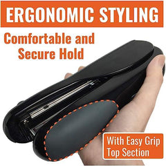 MAX STAPLER 26/6 FLAT CLINCH (25 Sheets) (50X1) MXHD50 F BLACK