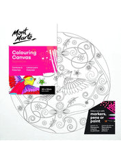 MM Colouring Canvas 30x30cm Nature - 25125504
