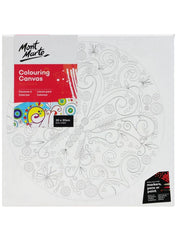 MM Colouring Canvas 30x30cm Nature - 25125504