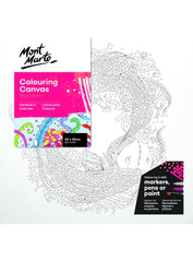MM Colouring Canvas 30x30cm Nature - 25125504