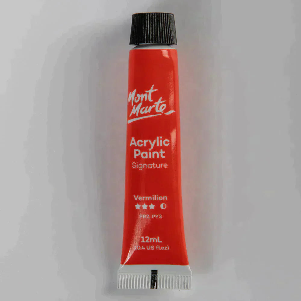 Mont Marte Acrylic Paints 24pc x 12ml - PMHS0034