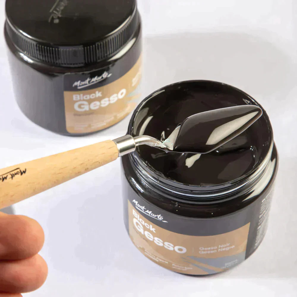 Mont Marte Black Gesso Tub 500ml - MPA0040