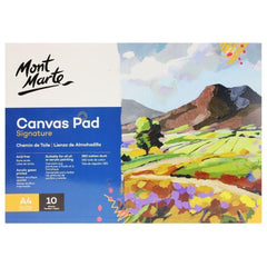 MONT MARTE CANVAS PAD SIGNATURE 280GSM 10SHT A4 - 25125624