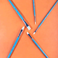 Mont Marte Gallery Series Paint Brush Set - Oil 5pc