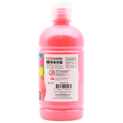 Mont Marte Kids - Fluoro Poster Paint 500ml MPST2003 - Fluoro Pink