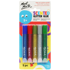 Mont Marte Kids MMKC0227 - Scented Glitter Glue 5pc