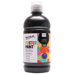 Mont Marte Kids - Poster Paint 500ml MPST0006- Lamp Black