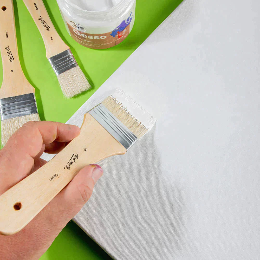 Mont Marte Paint Brush Set MPB0003- Gesso Brush 3pc