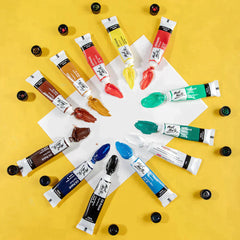 Mont Marte Paint Set - Oil Paint 12pc x 12ml - PMHS0025