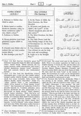 Noble Quran in Turkish and English Translation مصحف مترجم تركي انجليزي