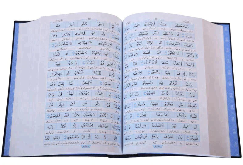 Noble Quran - Word to Word (Urdu) - Maane Al Quran Al Kareem Lafz Ba Lafz urdu Tarjuma