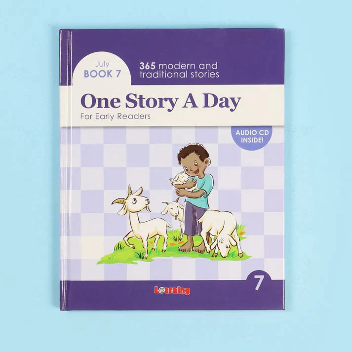 One story a day (12 Books + 12 CDs)