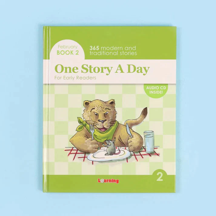 One story a day (12 Books + 12 CDs)