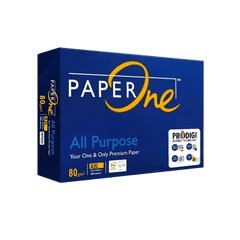 PAPERONE ALL PURPOSE, PRINTING / PHOTO COPY PAPER, A3 80GSM, WHITE, 500 PAGES IN A REAM