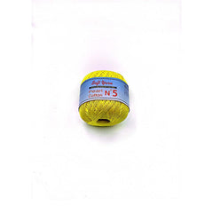 PEARL COTTON Yarn 100% Cotton 50g 230 yards - N 5 (1 piece)