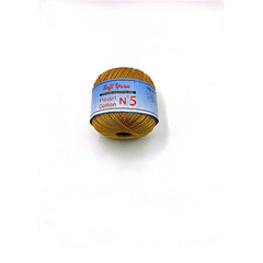 PEARL COTTON Yarn 100% Cotton 50g 230 yards - N 5 (1 piece)