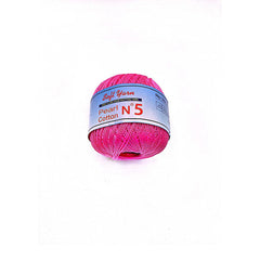 PEARL COTTON Yarn 100% Cotton 50g 230 yards - N 5 (1 piece)