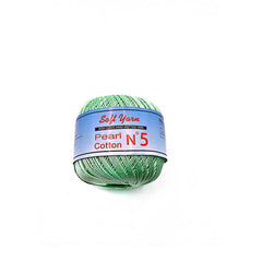 PEARL COTTON Yarn 100% Cotton 50g 230 yards - N 5 (1 piece)