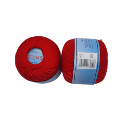 PEARL COTTON Yarn 100% Cotton 50g 230 yards - N 5 (1 piece)