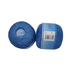 PEARL COTTON Yarn 100% Cotton 50g 230 yards - N 5 (1 piece)