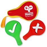 True or False Paddles | Set of 10 Wooden Classroom Response Paddles