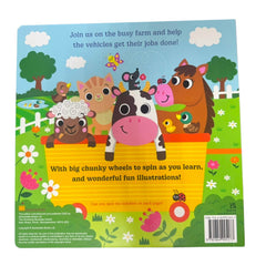 Turn the Wheel on the Farm – Interactive Farm Book for Toddlers