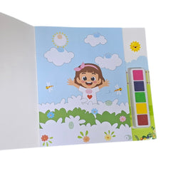 Fingerprint Coloring Book – Garden | Finger Painting Fun for Kids | Includes Colors | Spark Creativity & Imagination | Perfect Gift
