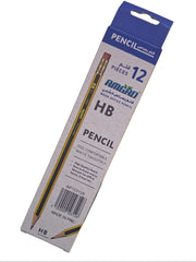 HP #2 Pencils with Eraser - 12 Count for School, Office, Drawing, and Writing